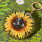 Sunflower Shaker Keyring