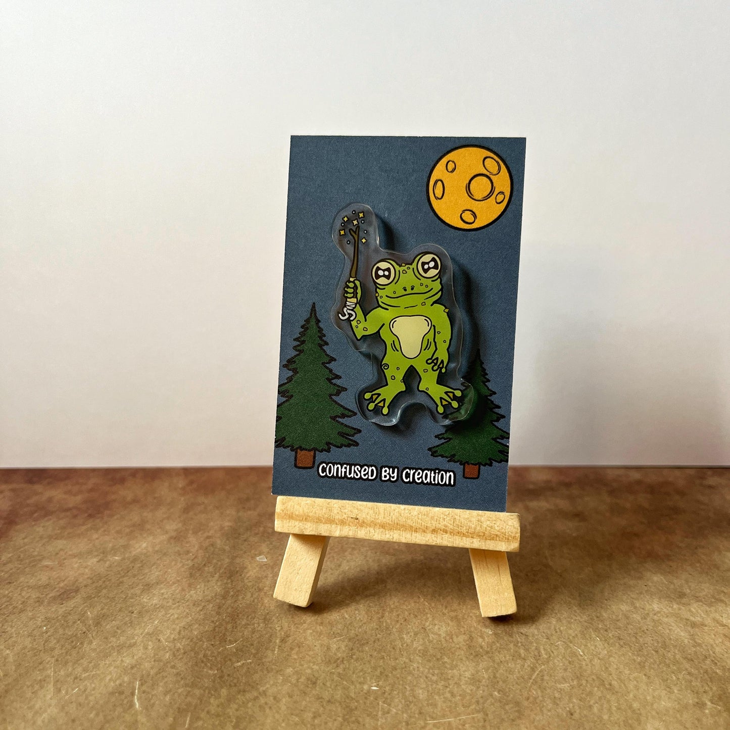 Loveland Frogman Acrylic Pin