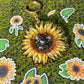 Sunflower Shaker Keyring