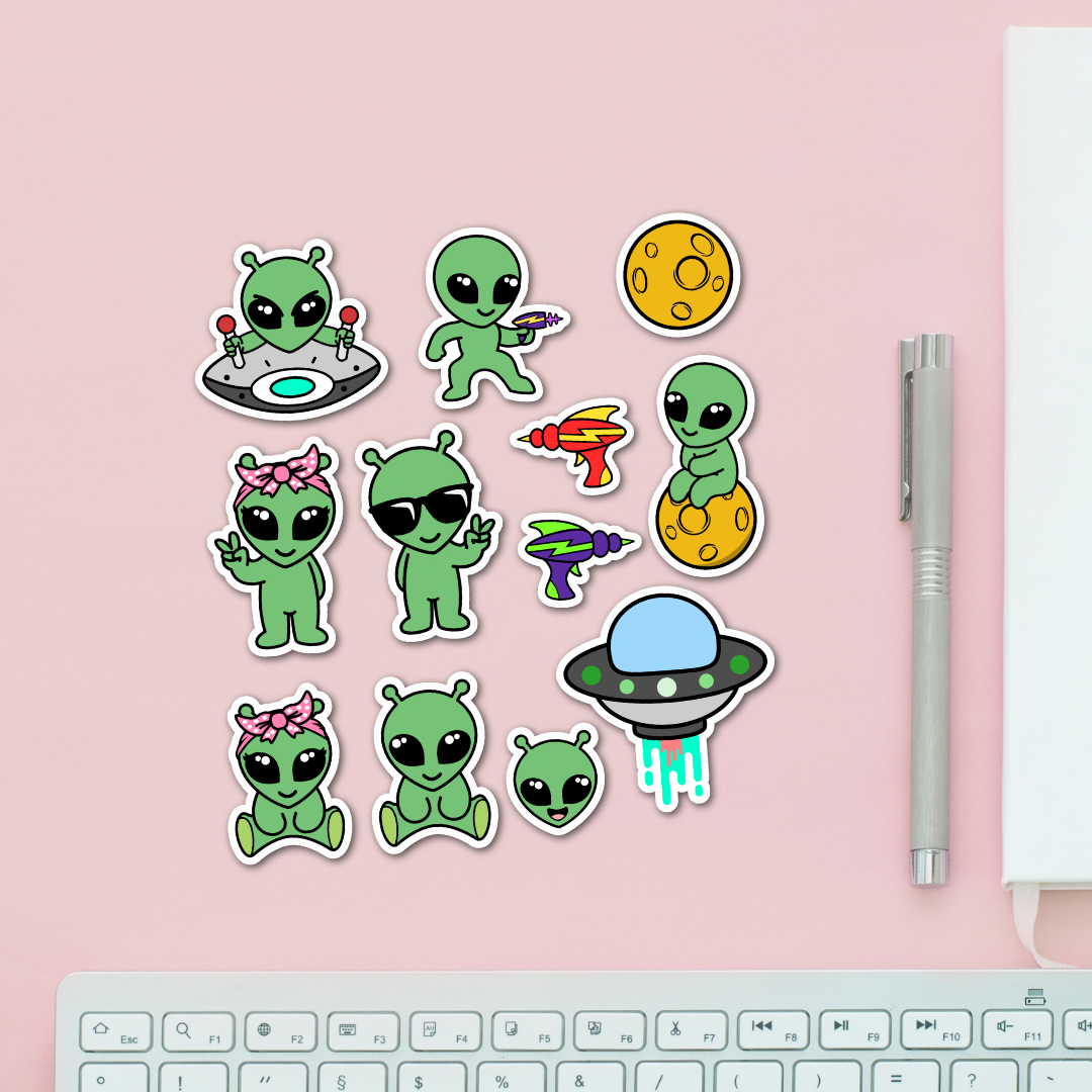 Alien Sticker Pack