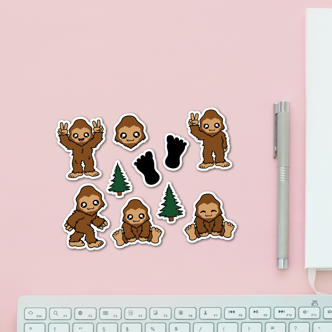 Bigfoot Sticker Pack