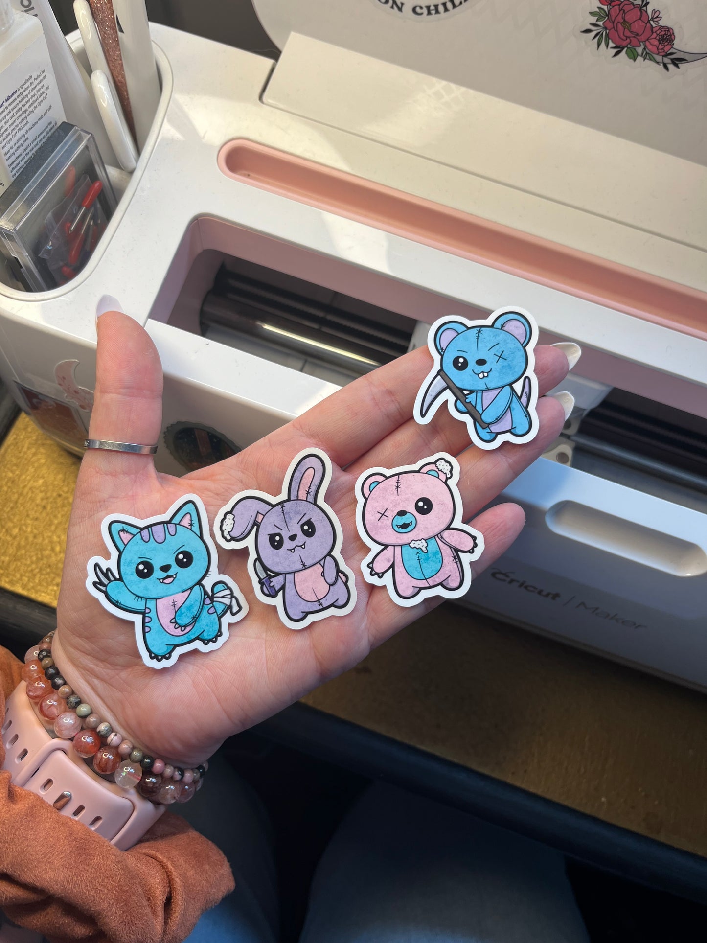 Killer Plushies Sticker Pack