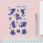 Crystal Dragon Sticker Pack