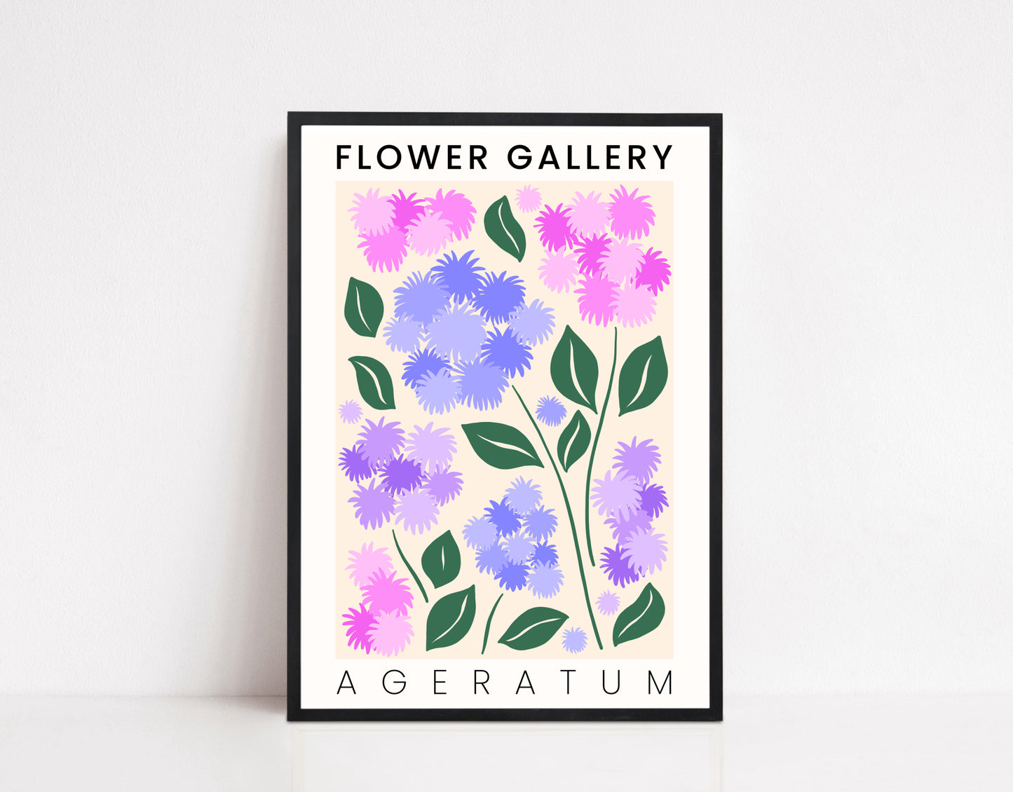 Flower Gallery Art Print