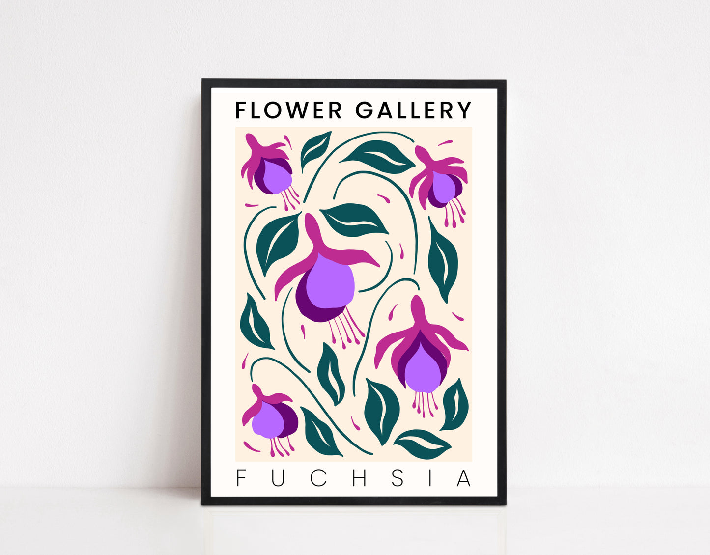 Flower Gallery Art Print