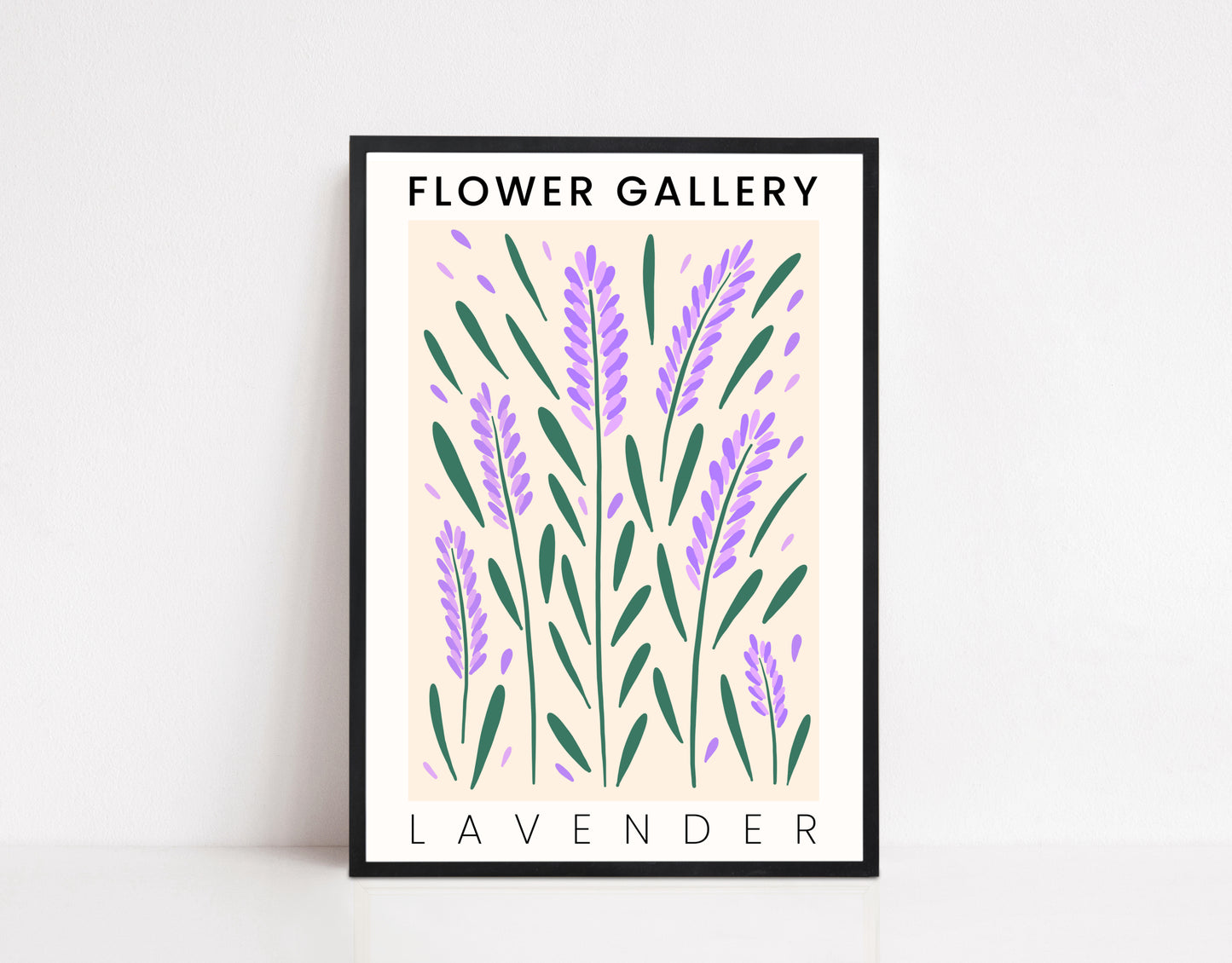 Flower Gallery Art Print