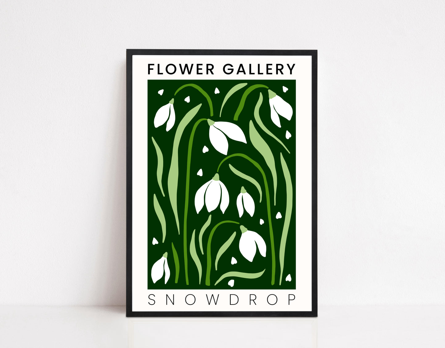 Flower Gallery Art Print