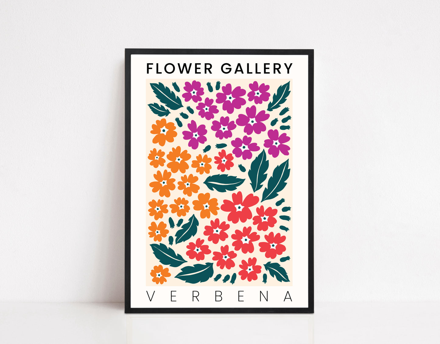 Flower Gallery Art Print