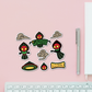 Flatwoods Monster, Braxxie, Sticker Pack