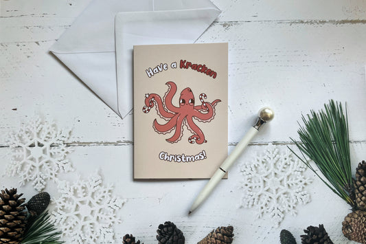 Cryptid Christmas Cards