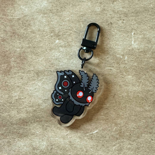 Mothman Keyring