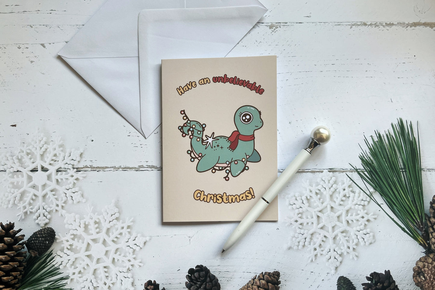 Cryptid Christmas Cards