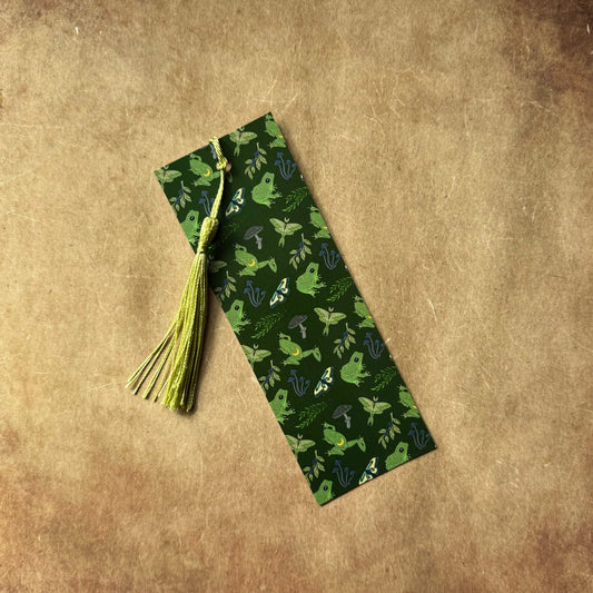 Frog Pattern Bookmark