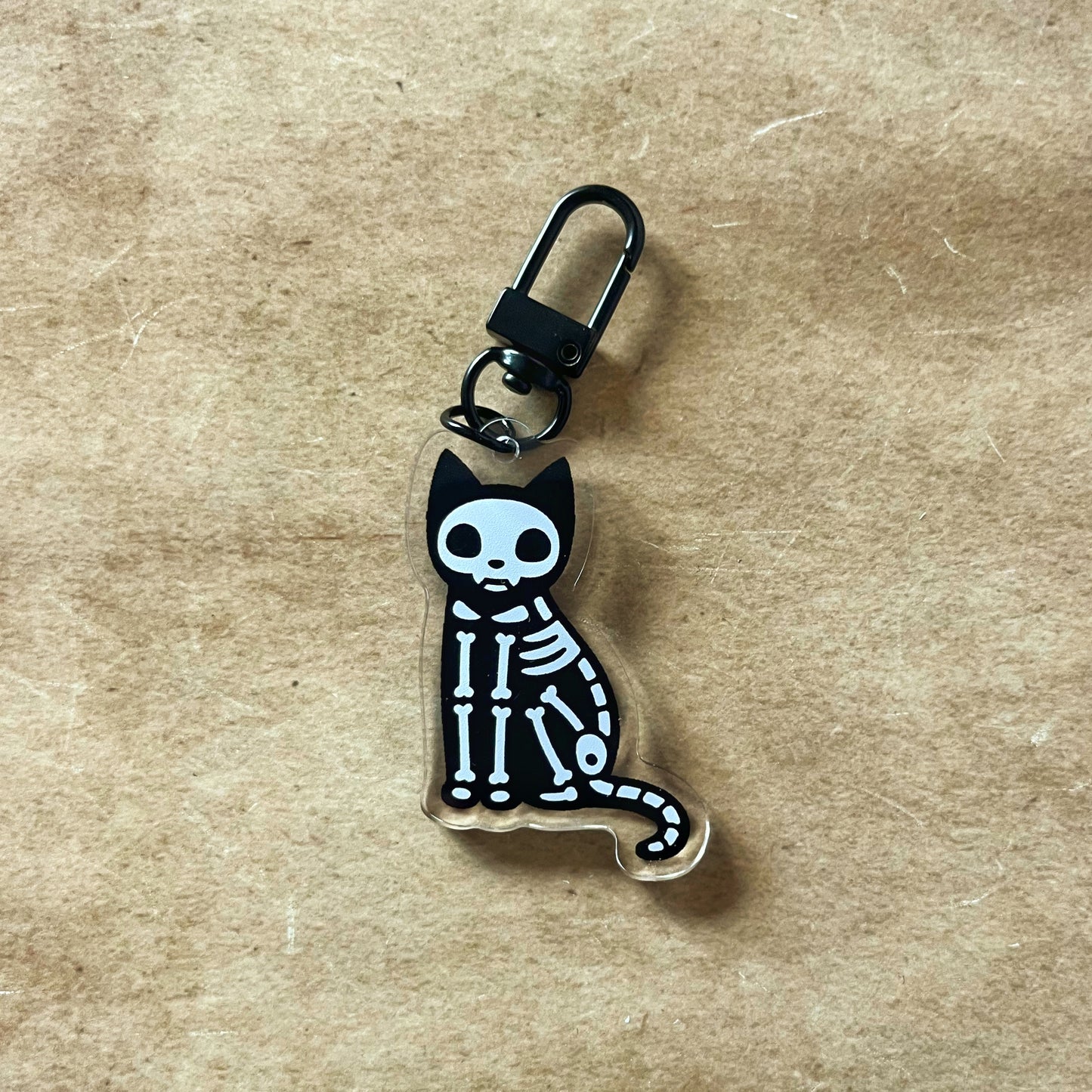 Double Sided Cat Keyring