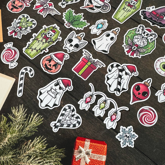 Spooky Christmas 2 Sticker Pack (Copy)