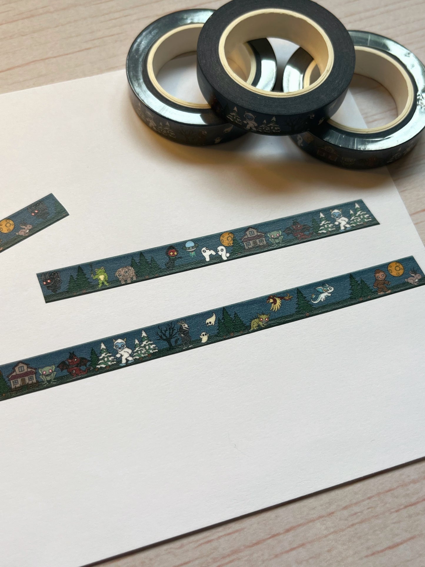 Cryptid Washi Tape