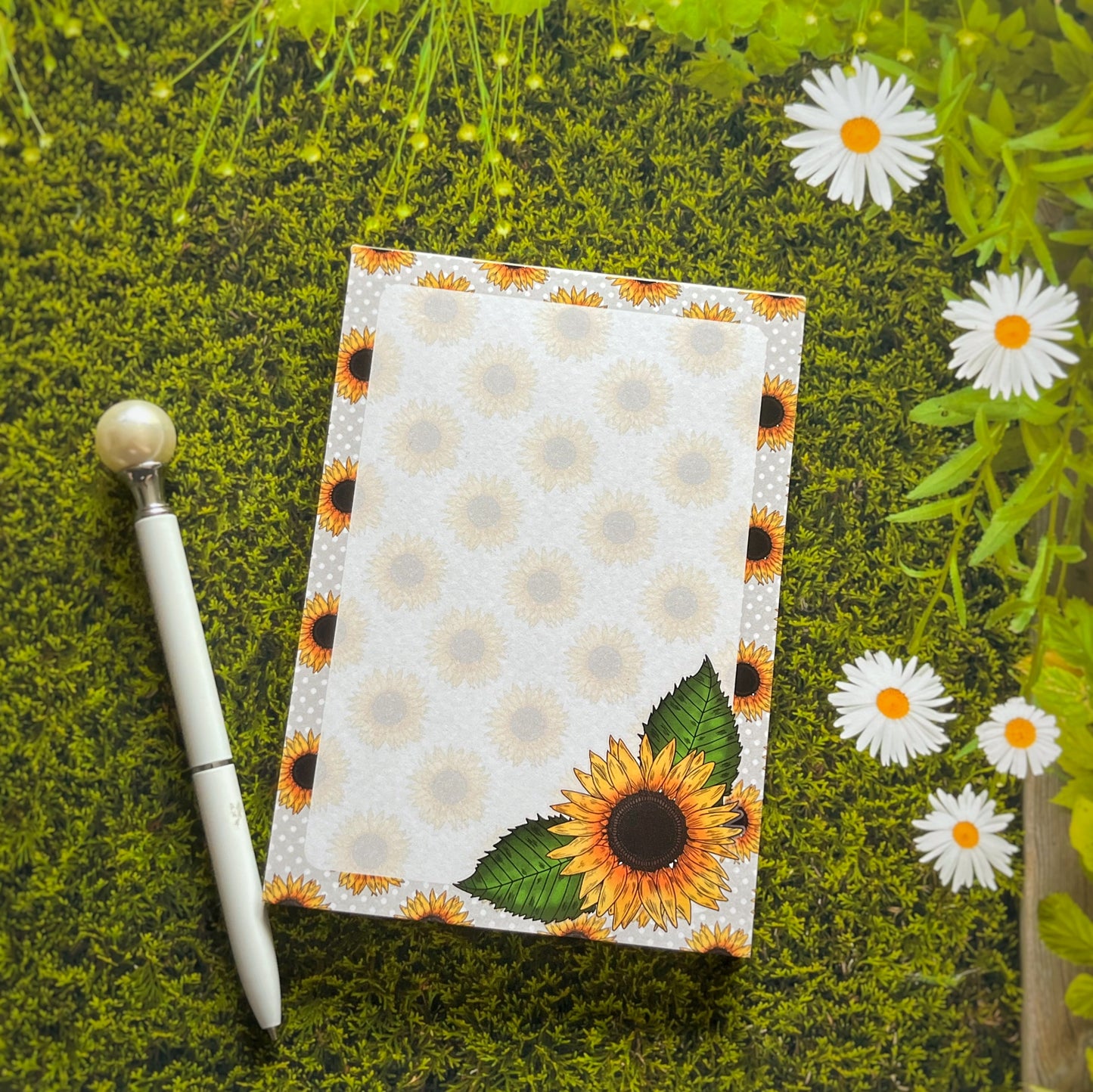 Sunflower Notepad