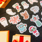 Christmas Cryptids Sticker Pack