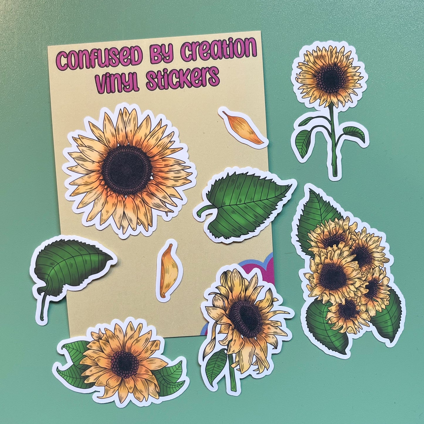 Sunflower Sticker Pack