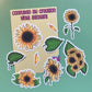 Sunflower Sticker Pack