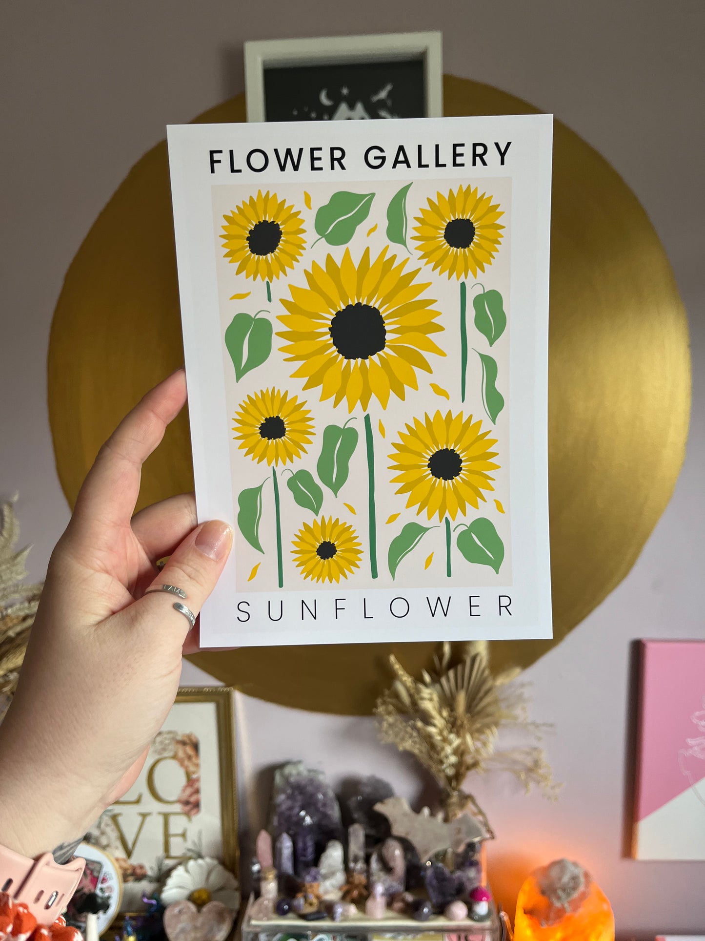 Flower Gallery Art Print