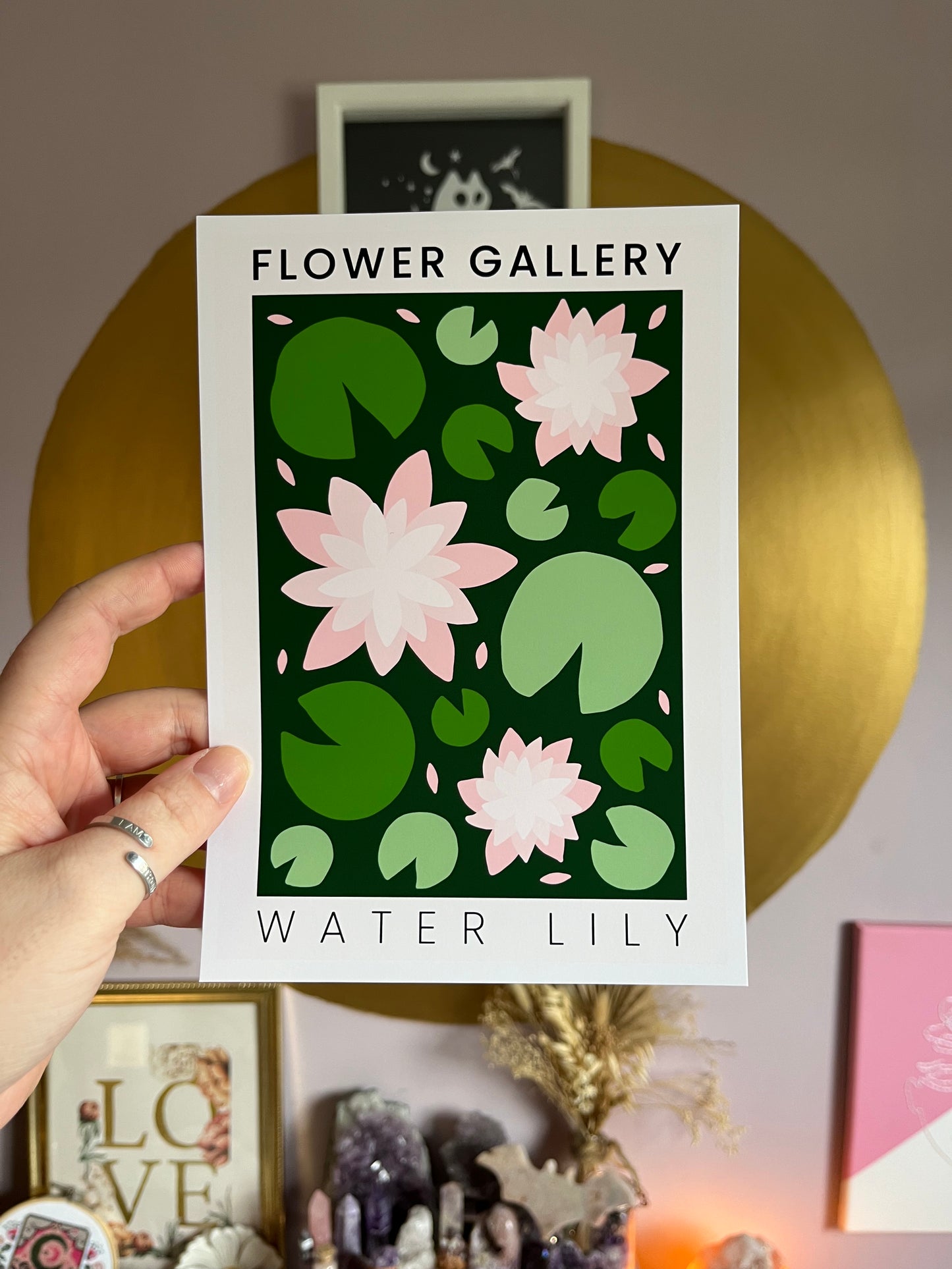 Flower Gallery Art Print