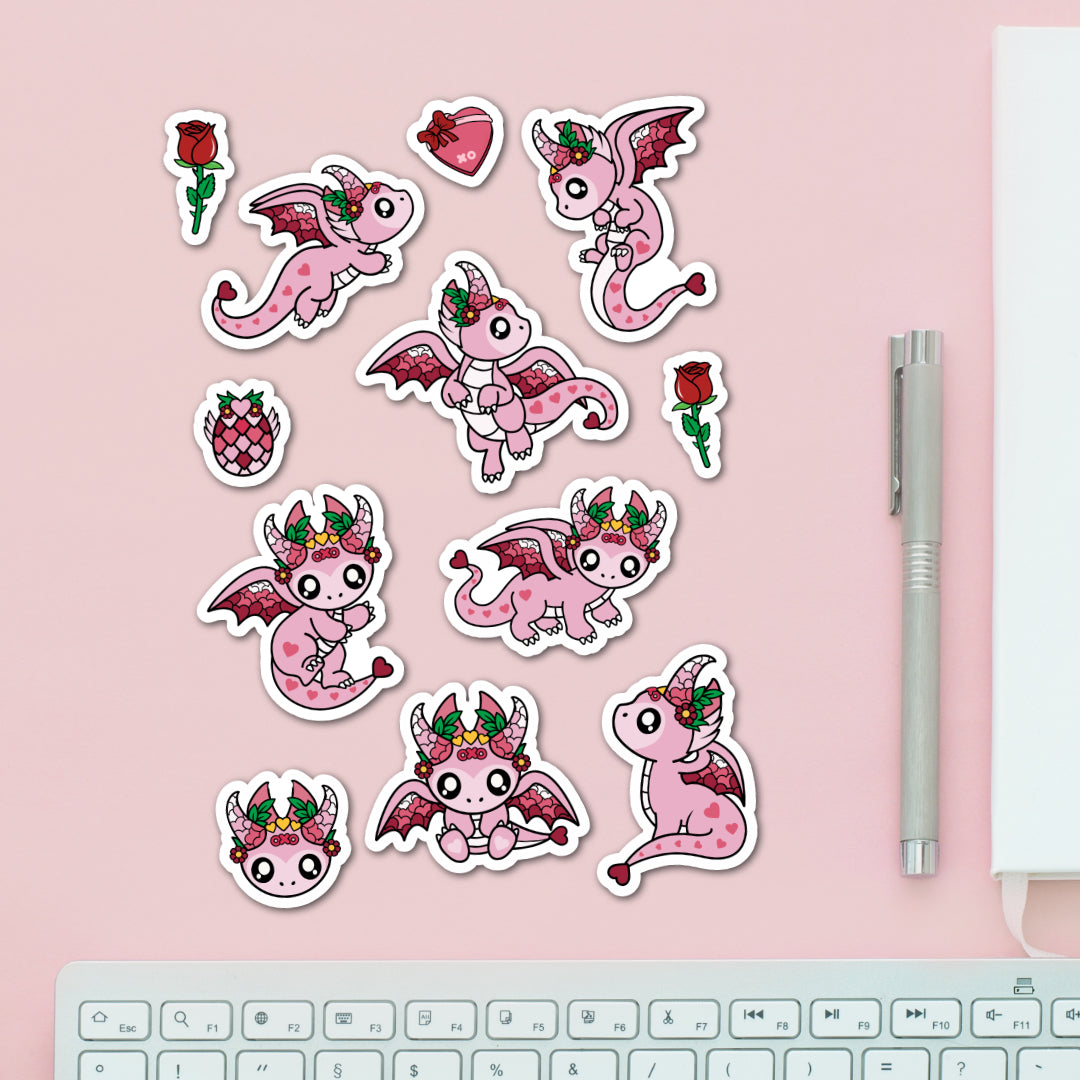 Love Dragon Sticker Pack