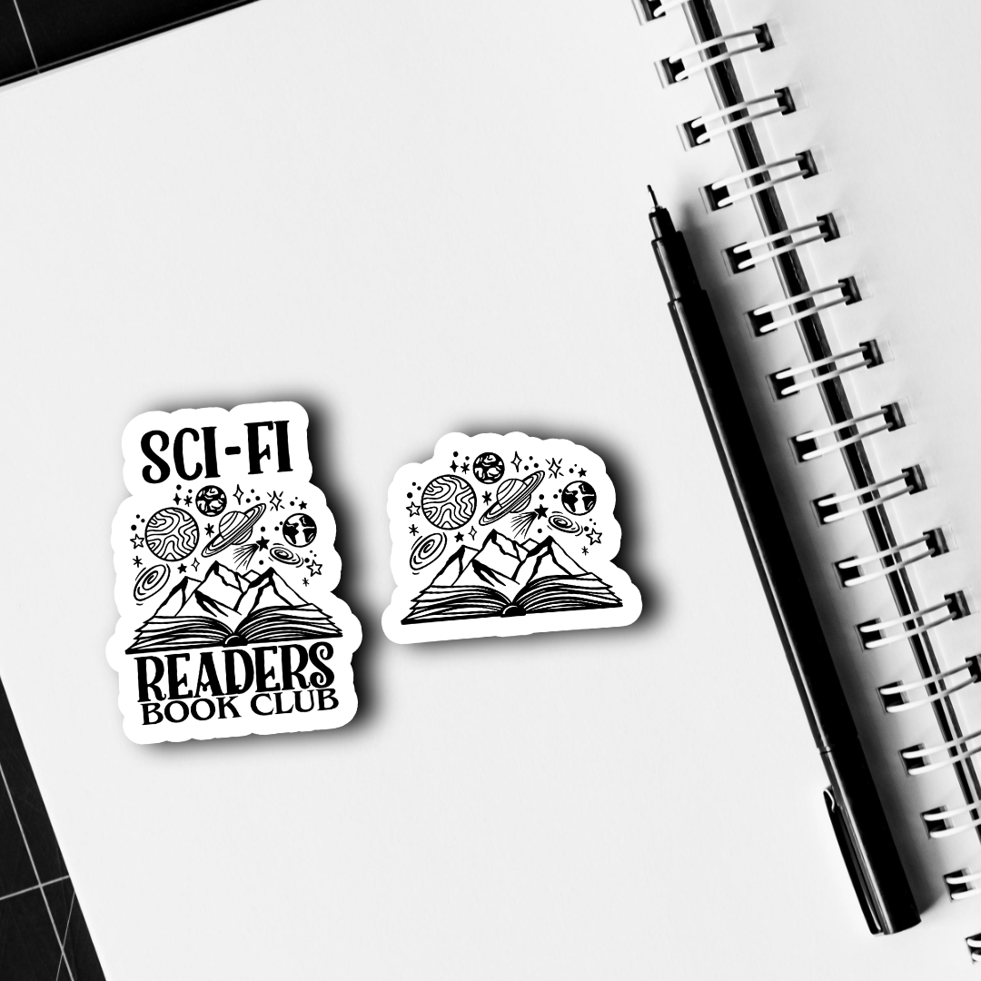 Book Club Sticker