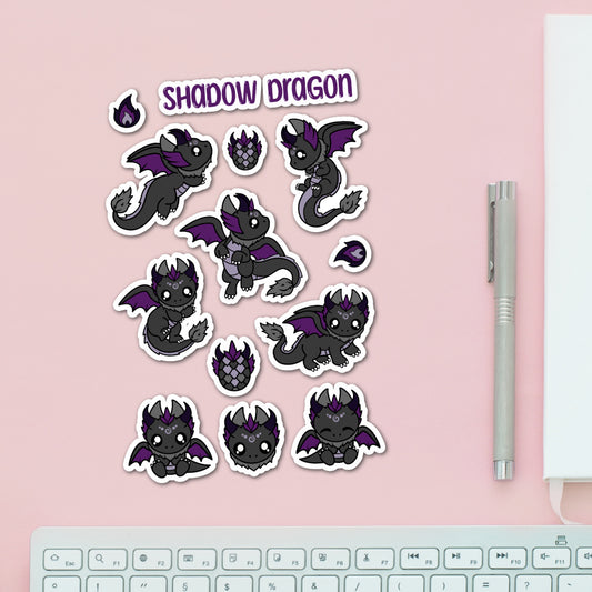 Shadow Dragon Sticker Pack