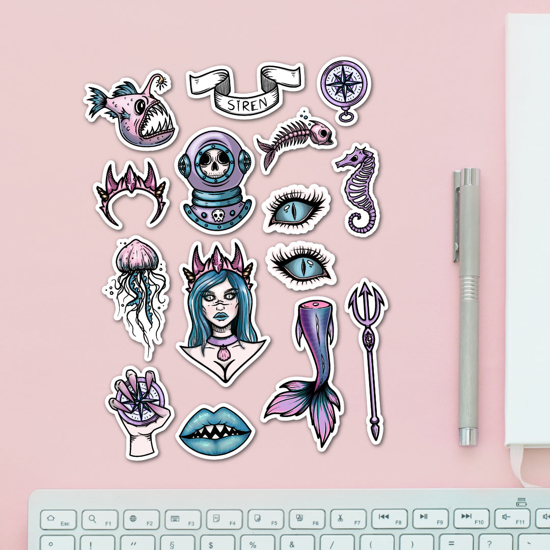 Siren Sticker Pack