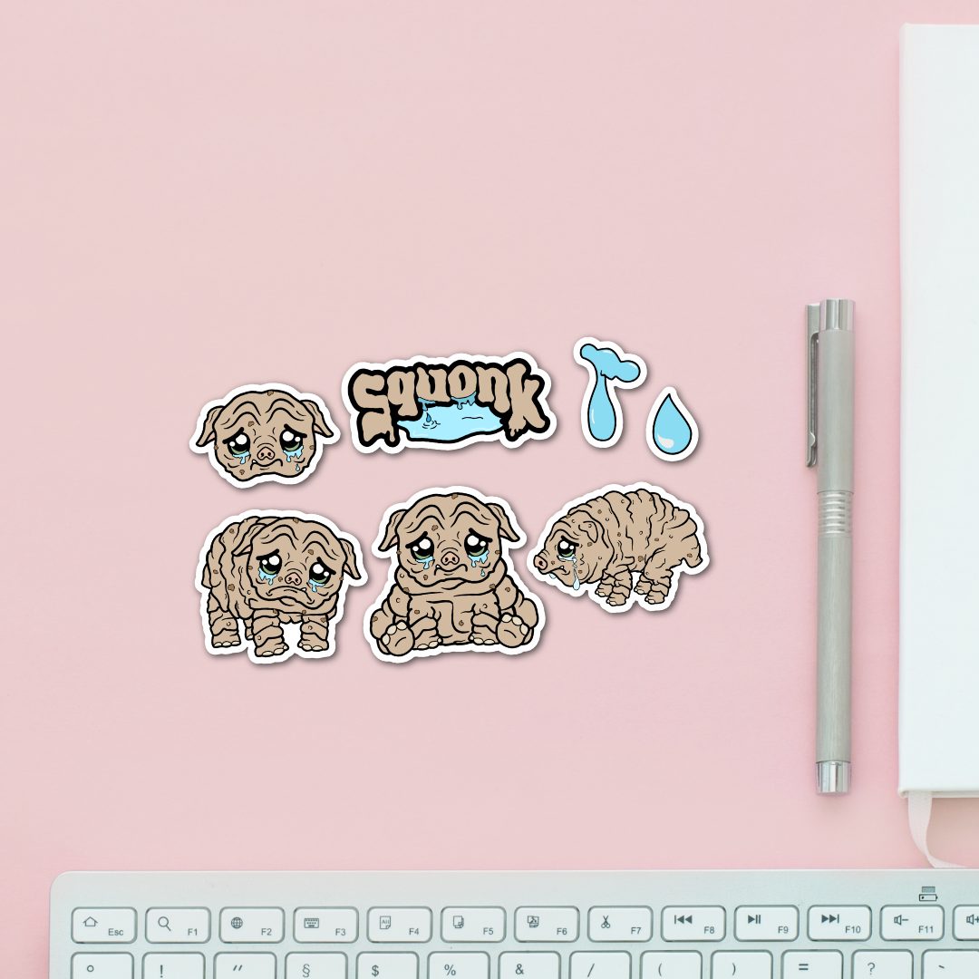 Squonk Sticker Pack