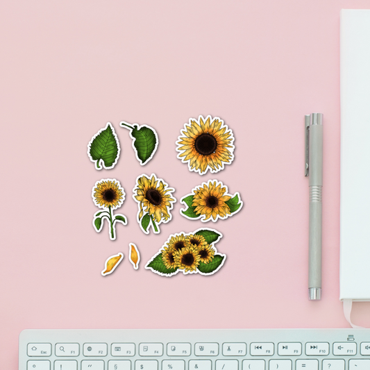 Sunflower Sticker Pack