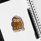 Bigfoot Couple Sticker