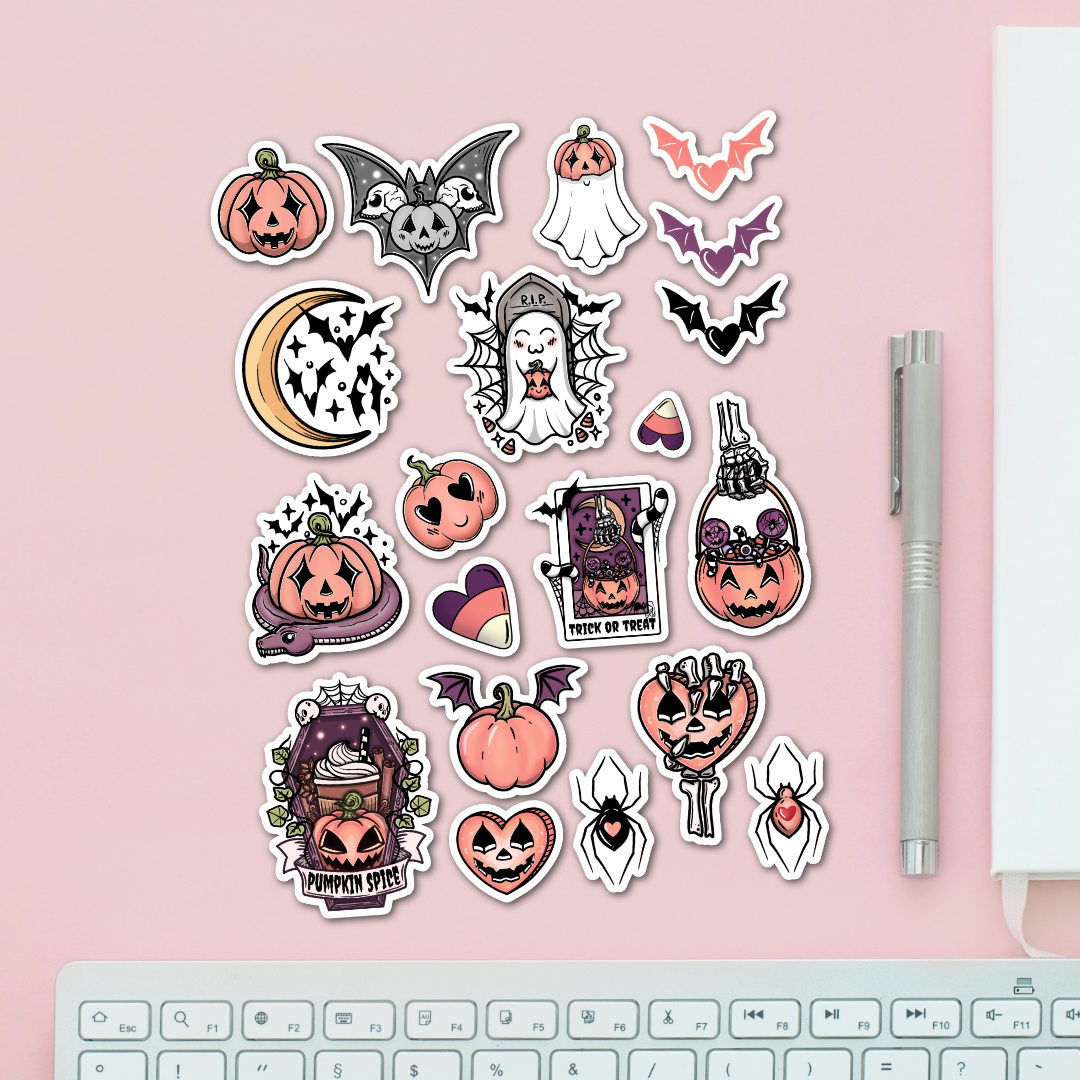 Halloween 4 Sticker Pack