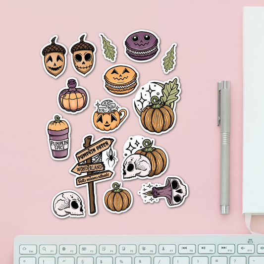 Autumn Spooks Sticker Pack