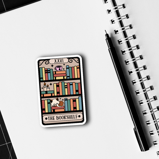 The Bookshelf Sticker