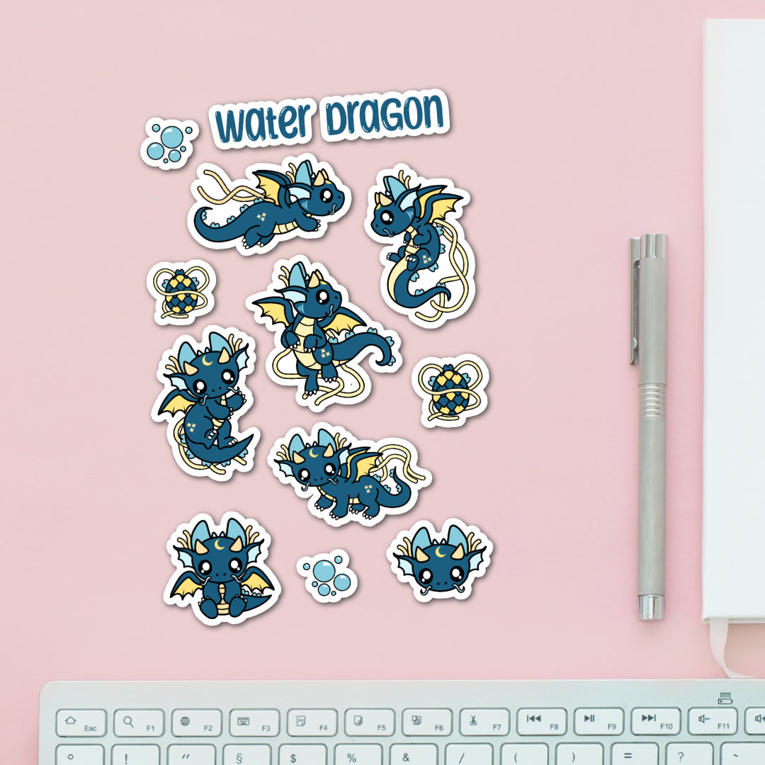 Water Dragon Sticker Pack