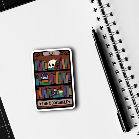 The Bookshelf Sticker