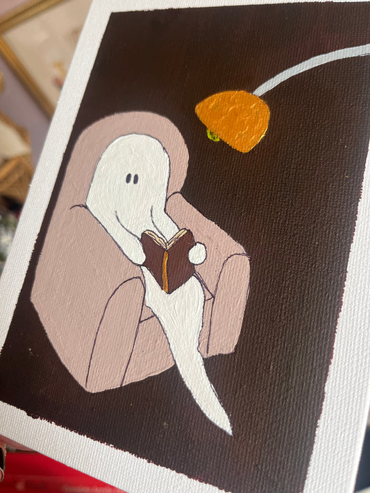 Reading Ghost Painting