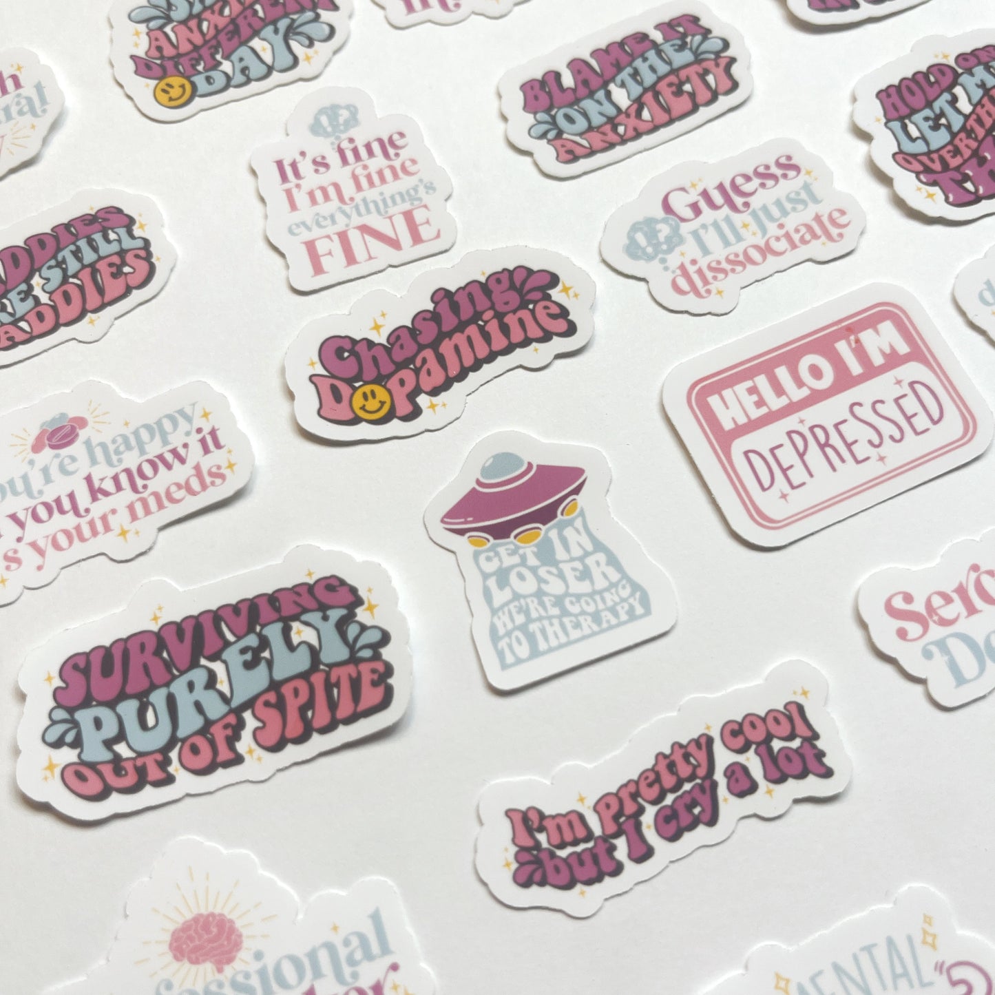 Mental Health Mega Sticker Pack