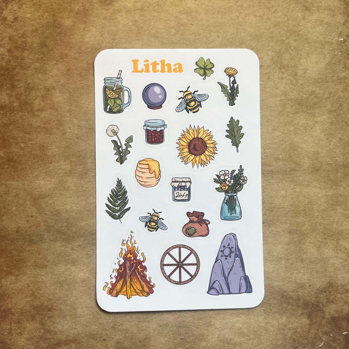 Litha Sticker Sheet