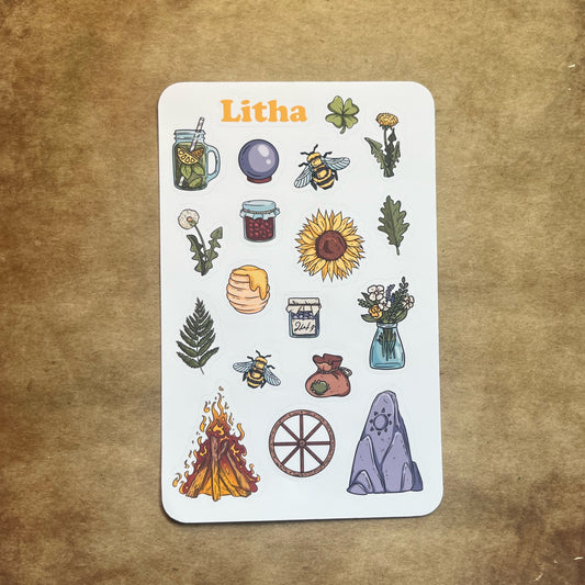 Litha Sticker Sheet