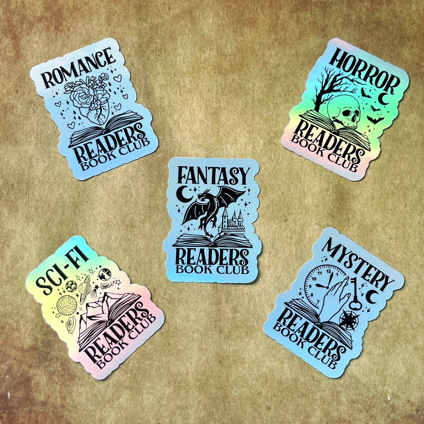 Book Club Sticker