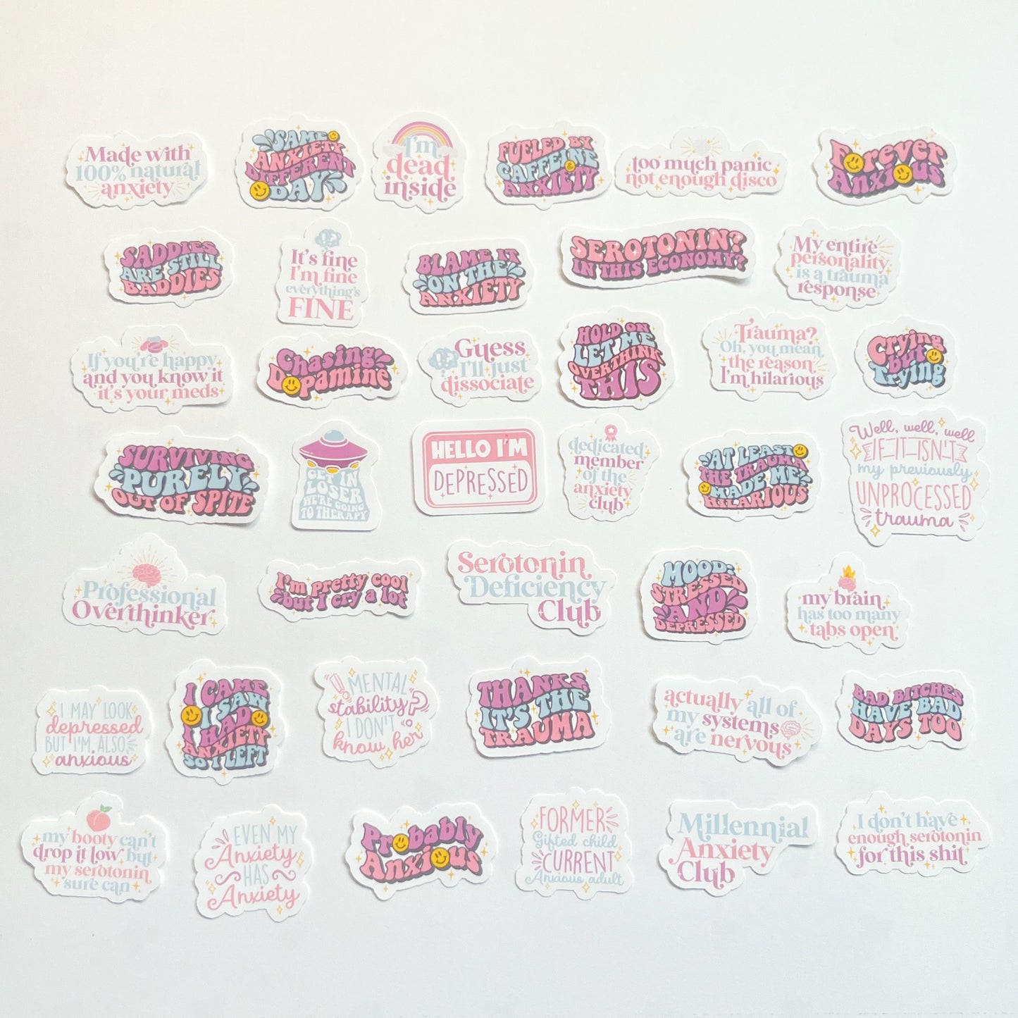 Mental Health Mega Sticker Pack