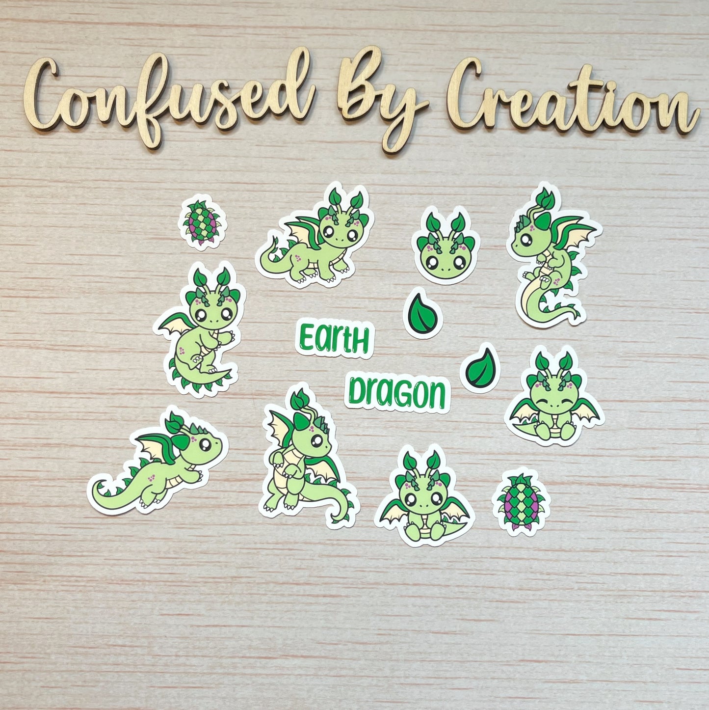 Earth Dragon Sticker Pack