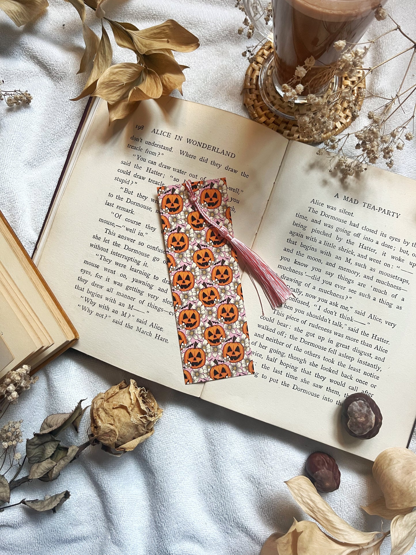 Pumpkin Pattern Bookmark