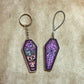 Double Sided Coffin Keyring