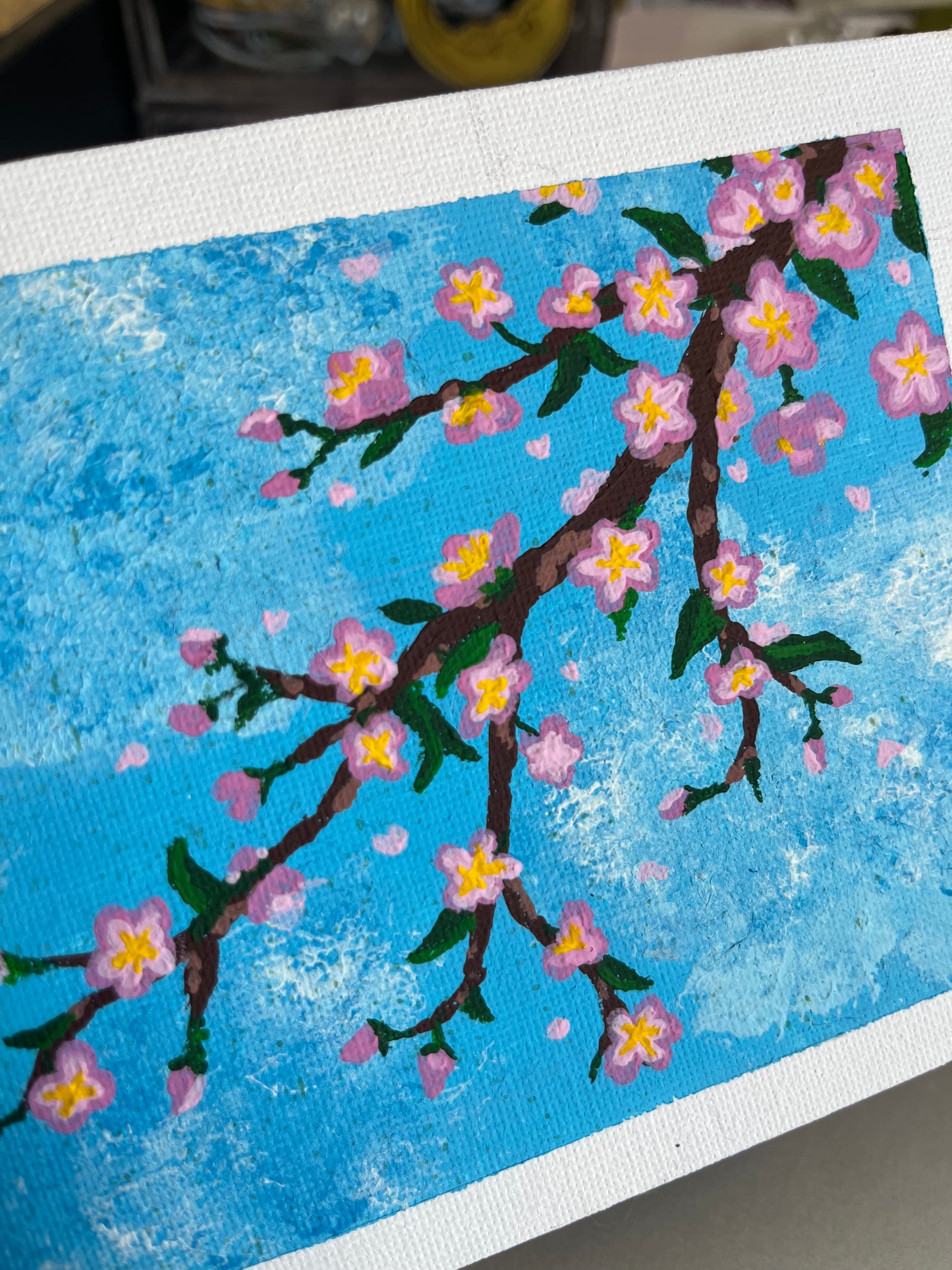 Cherry Blossom Painting