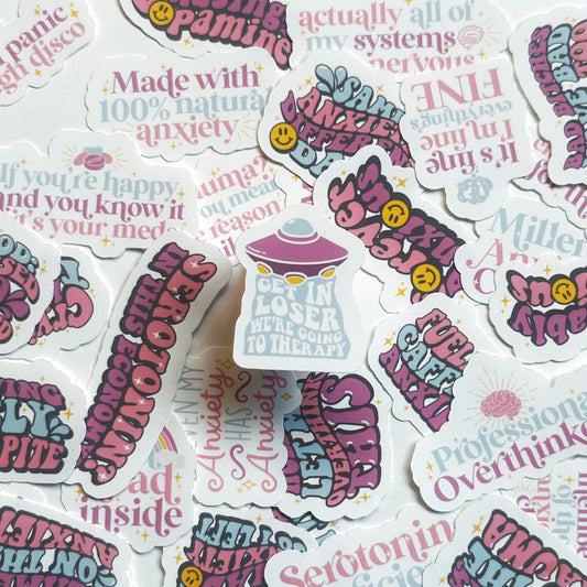 Mental Health Mega Sticker Pack