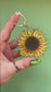 Sunflower Shaker Keyring